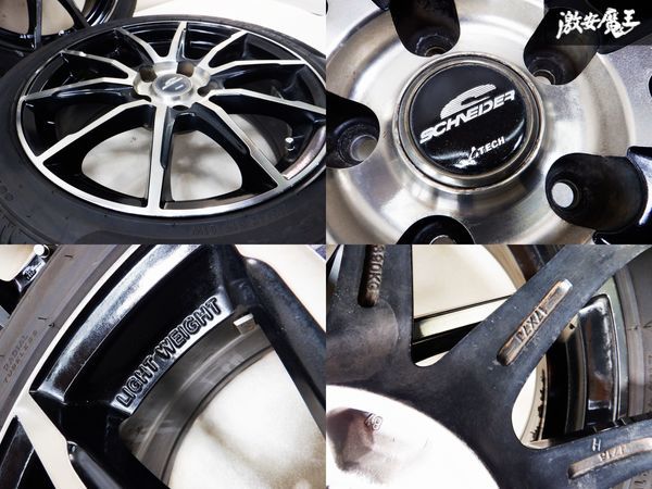 A-TECH Aテック SCHNEDER シュナイダー 17インチ 7J +48 5穴 PCD114.3 