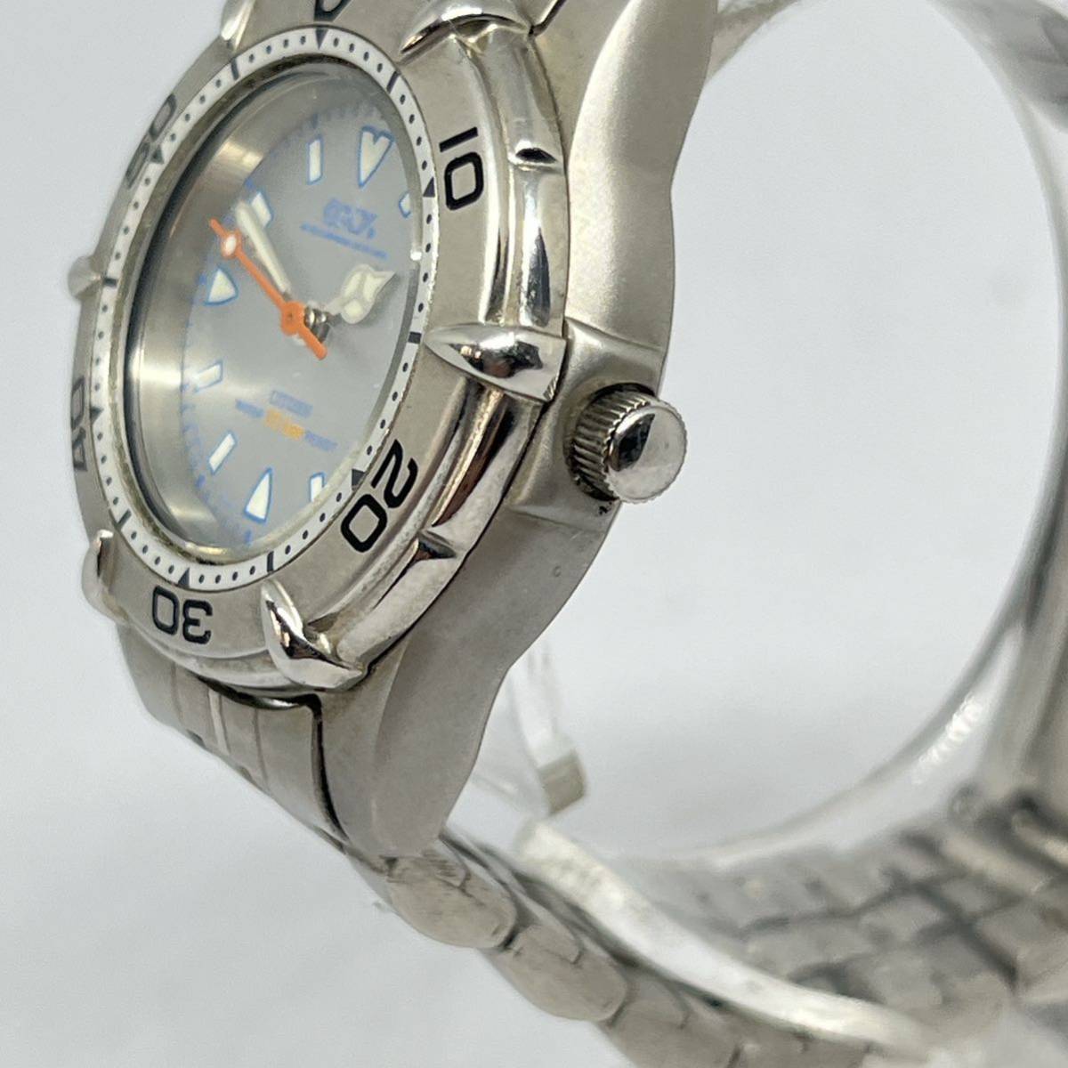 1円スタート】希少 CITIZEN シチズン OXY エコドライブ Eco Drive Air 