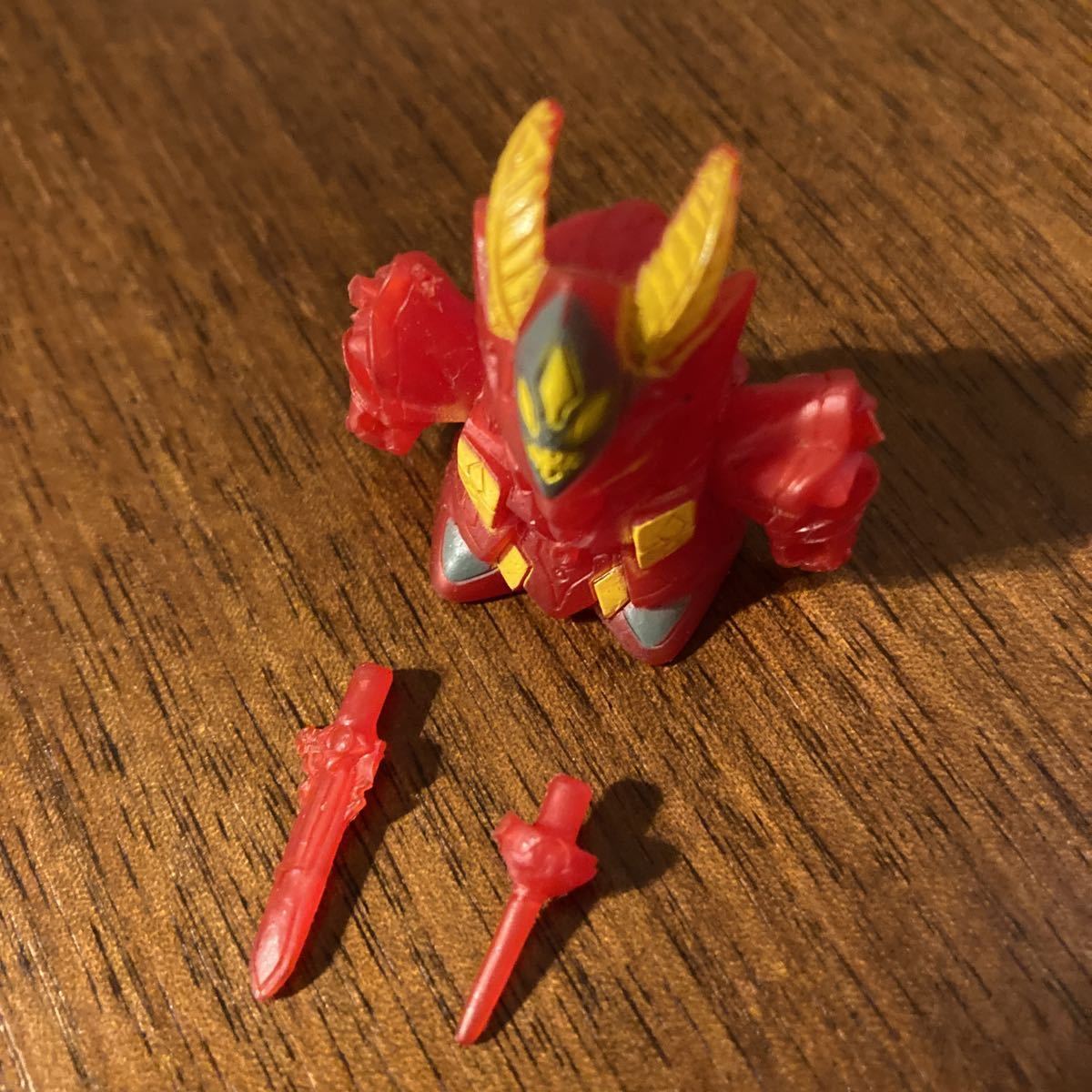 希少ガン消し 麗騎士レッドウォーリア 彩色済み Yahoo!オークション