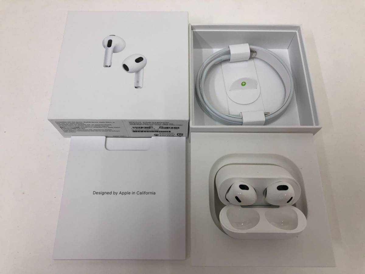 Apple AirPods アップル エアーポッツ 第3世代 MPNY3J/A AirPods Apple