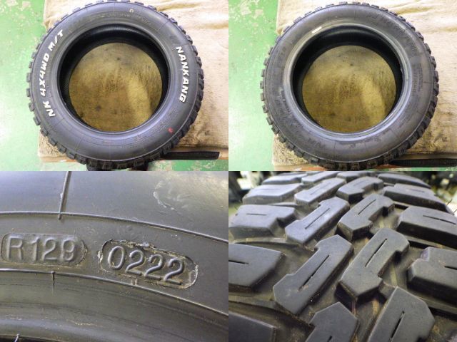 ☆ナンカン NK 4×4WD M/T FT-9☆タイヤ 4本セット 165/65R14 MTタイヤ