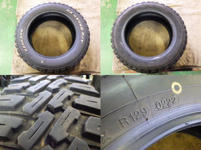 ☆ナンカン NK 4×4WD M/T FT-9☆タイヤ 4本セット 165/65R14 MTタイヤ