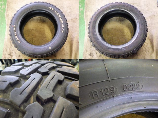 ☆ナンカン NK 4×4WD M/T FT-9☆タイヤ 4本セット 165/65R14 MTタイヤ