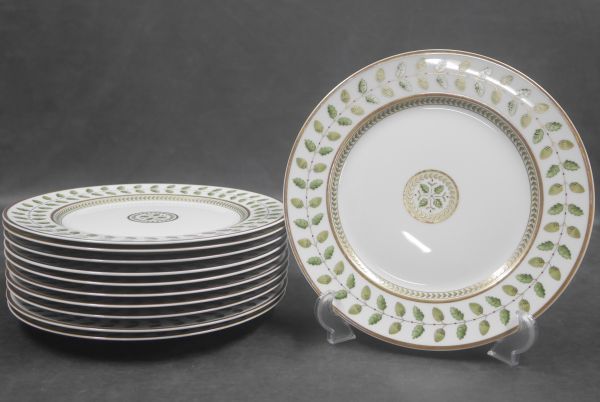 135 BERNARDAUD ベルナルド Constance コンスタンス 12枚セット