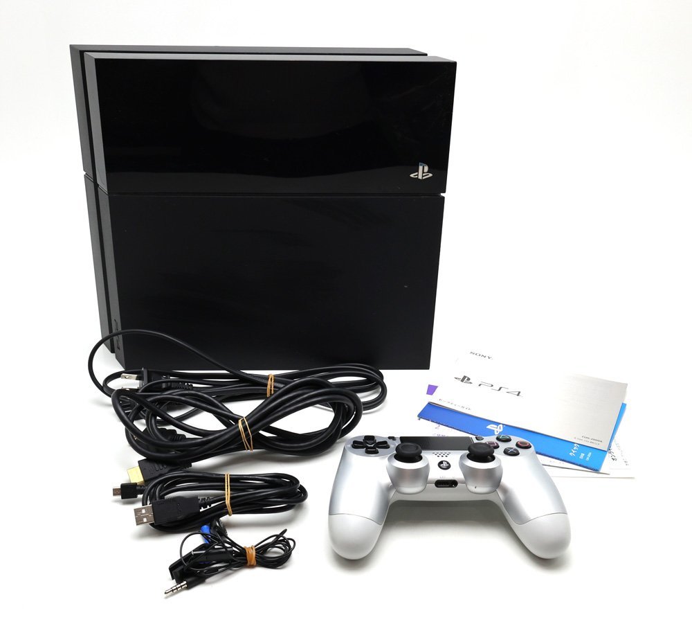 ▲ジャンク▲SONY　PS4/プレイステーション4　500GB　ブラック　CUH-1000A　※ディスク取り出し不可