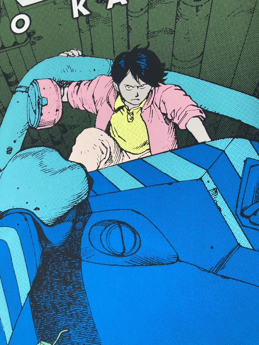 AKIRA 原画展 シルクスクリーン A2ポスター 大友克洋アートワーク展