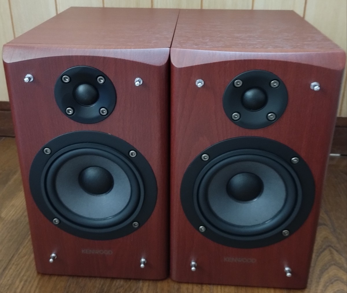 使用期間1ヶ月以内　美品　KENWOOD ケンウッドスピーカーLS-K731-M 　　箱、付属品完備