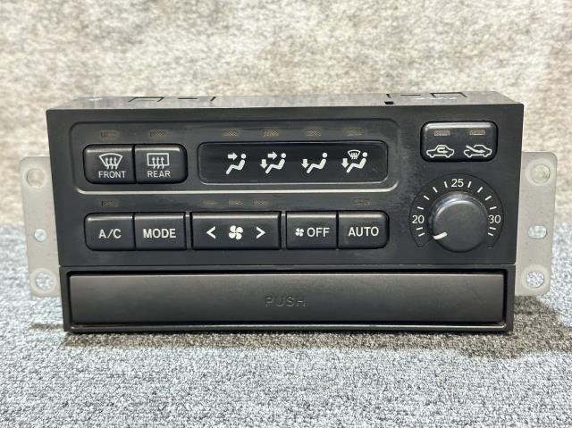 ランドクルーザープラド KD-KZJ95W 純正 エアコンスイッチパネル 動作確認済 (ランクル/KZJ90/KDJ90/KDJ95/RZJ90/RZJ95/VZJ90/VZJ95/AC