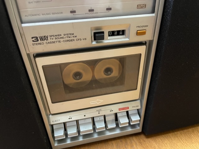SONY CFS-V8 STEREO ZILBAP ラジカセ 整備調整済品 CFS-V8 SONY ZILBA