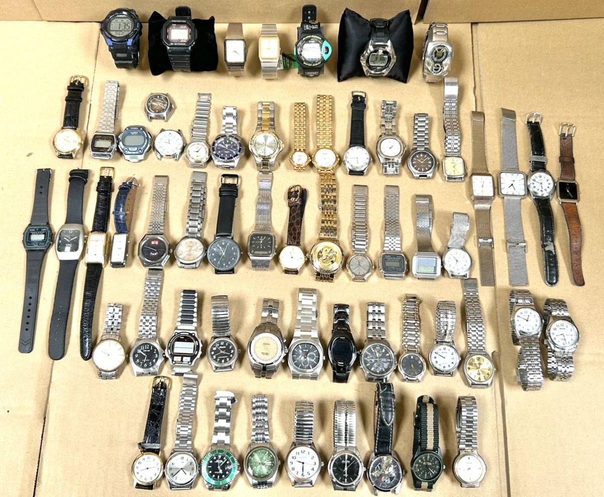 日本製 【た-9-117】CASIO SEIKO CITIZEN など 有名ブランド多数