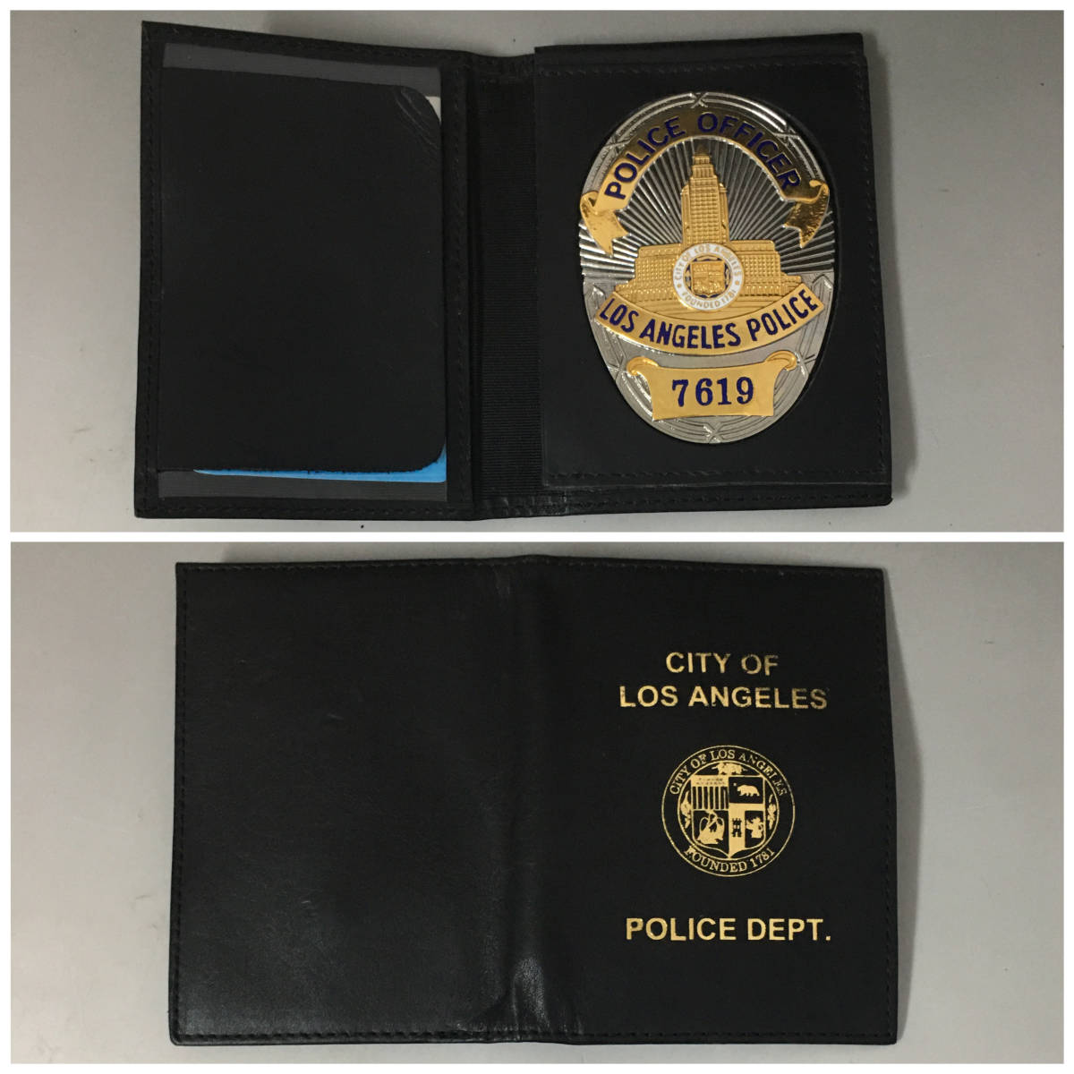 ポリスバッジ LAPD - : ロサンゼルス市警察 Yahoo!オークション