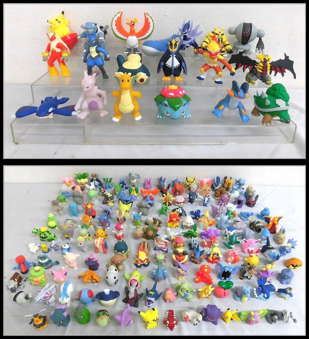 [ZEROnet]★ポケットモンスター ポケモン 指人形 フィギュア ソフビ 色々詰め合わせ 大量 170個以上★R59-28