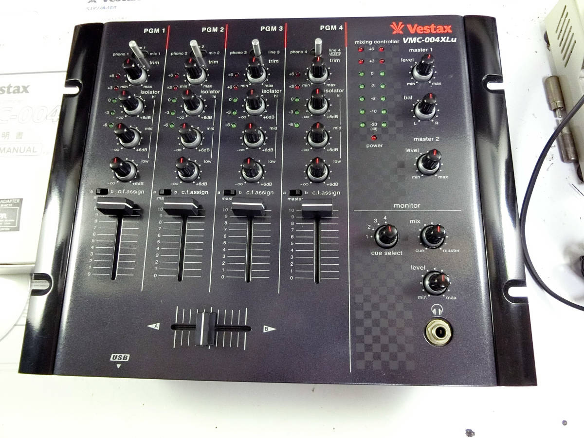 VESTAX VMC-004XLu ベスタクス DJ機器 DJミキサー 公式通販