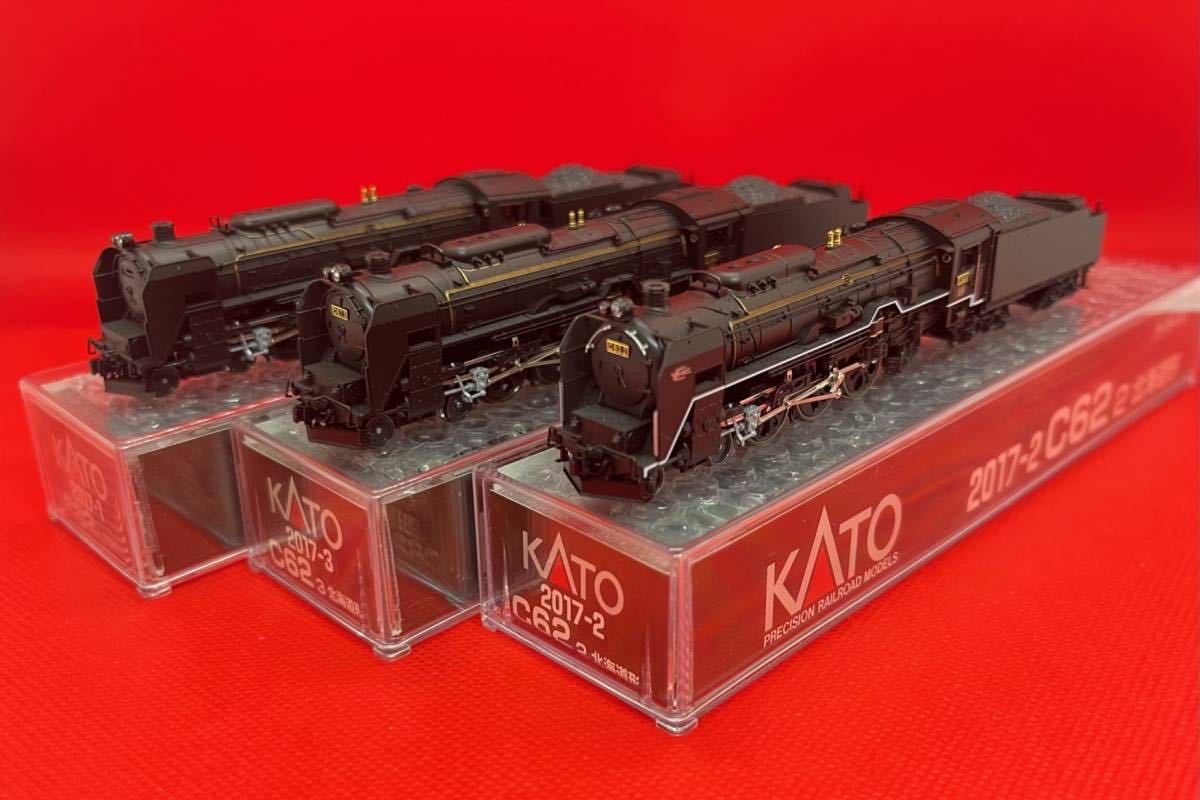 KATO カトー　 2017-3 C62-3北海道形 ニセコ牽引機蒸気機関車 ⑤ カトー（KATO） Nゲージ KATO 2017-3 C62 3 北海道形 在庫品 : 鉄魂