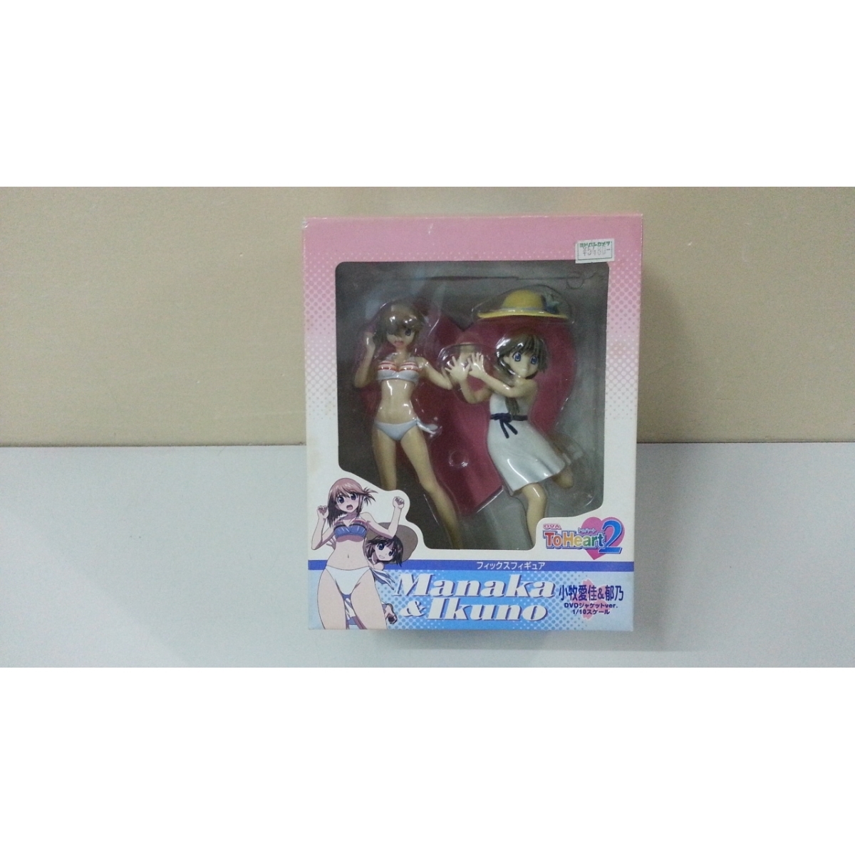 [30]T-9タキ・コーポレーション　OVAToHeart2　TFC　1/10　小牧愛佳＆郁乃　DVDジャケットVer.　開封済