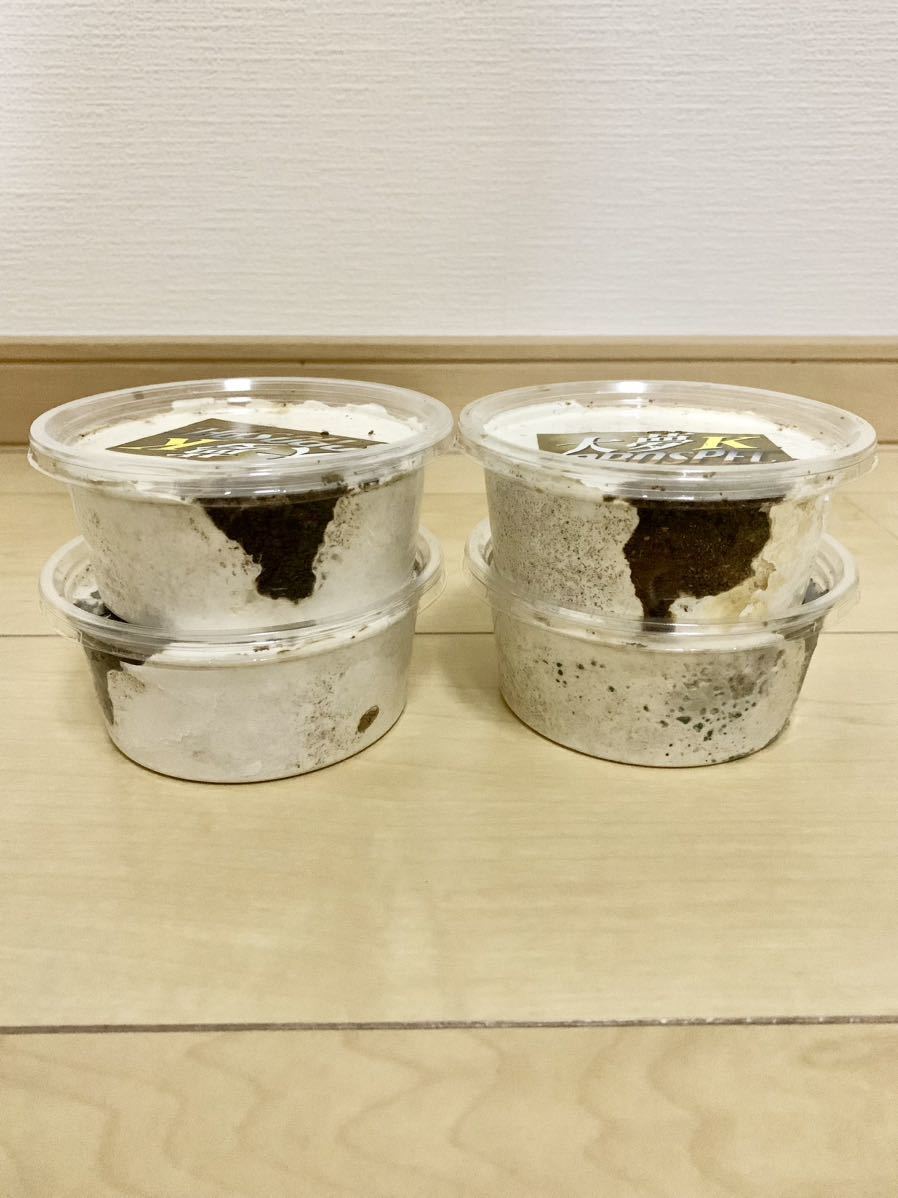 赤レギウス (赤目) 初令幼虫4頭　その1