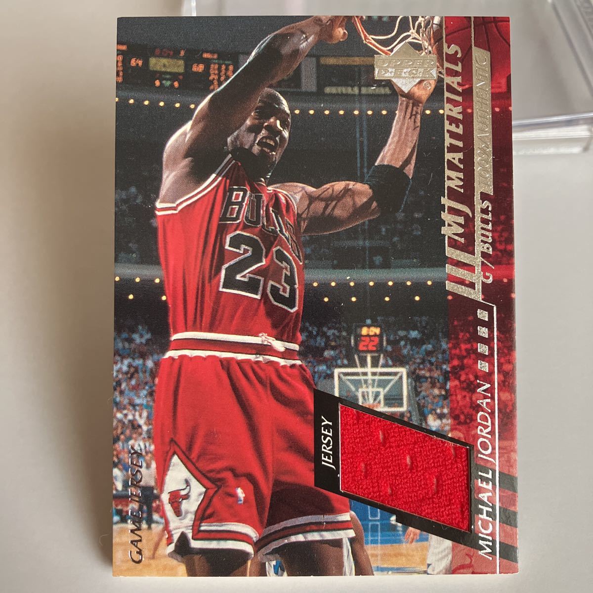 ☆ MICHAEL JORDAN ☆ 2000-01 UPPERDECK [ MJ MATERIALS : JERSEY 