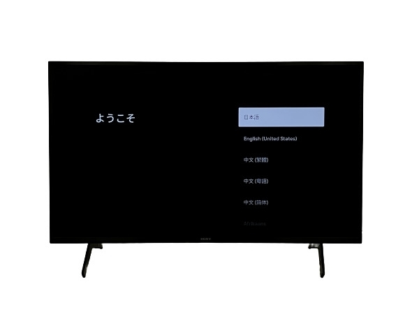 SONY ソニー BRAVIA ブラビア KJ-43X80J 2021年製 4K 液晶テレビ TV 