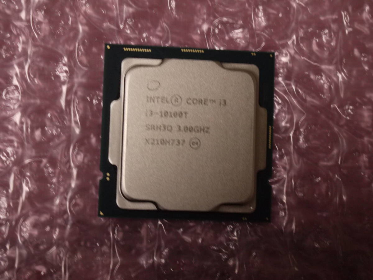 Intel Core i3-10100T 動作確認済 コ17 Intel Core i3 10100T CPU