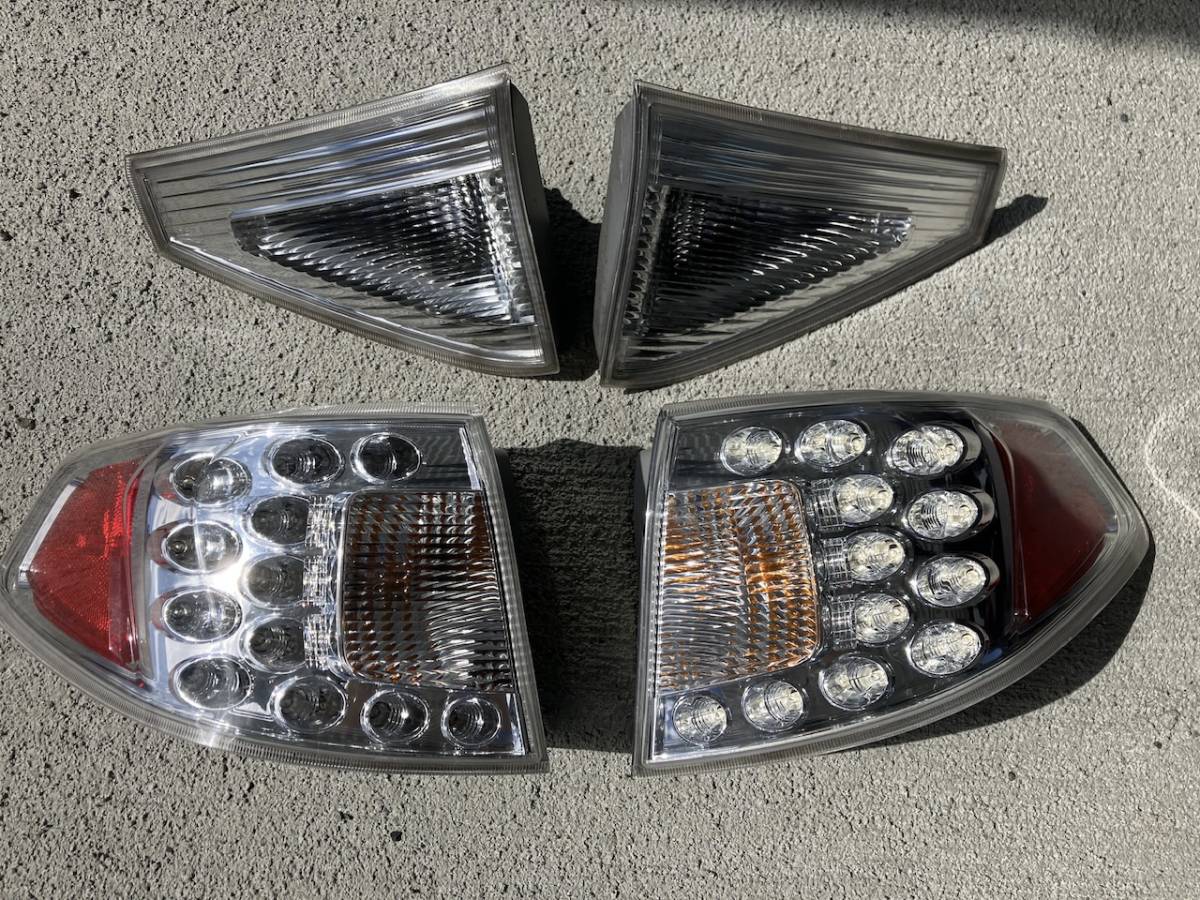 インプレッサ GRF GH GRB テールランプ スバル STI WRX ファイバー LED 