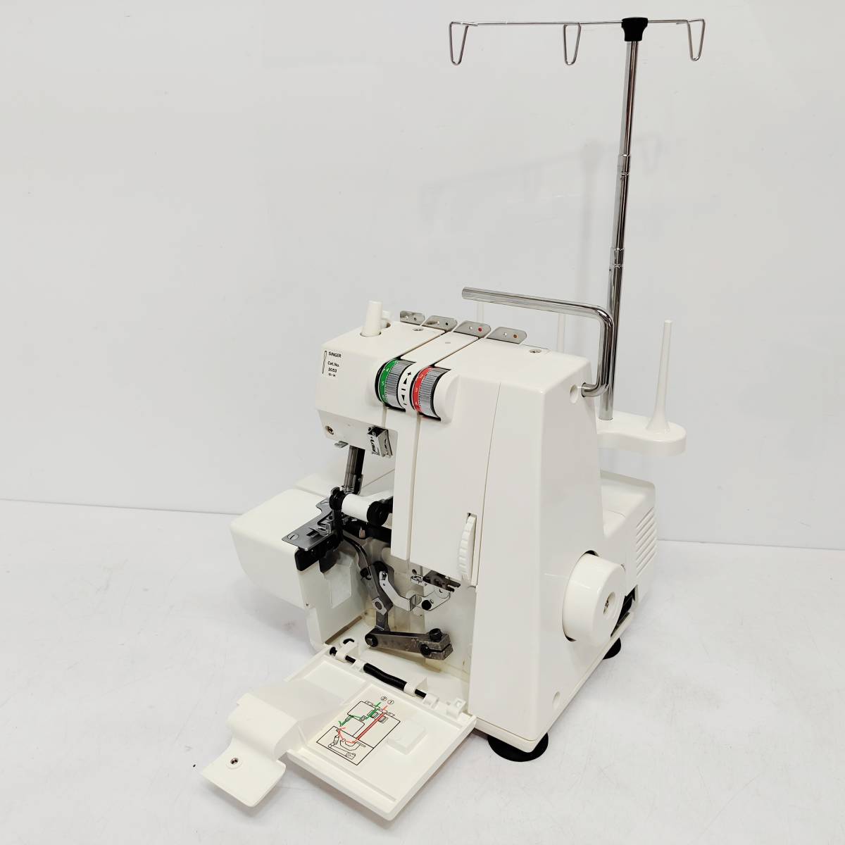 ○動作品 シンガー 14U831 ロックミシン SINGER フットコントローラー