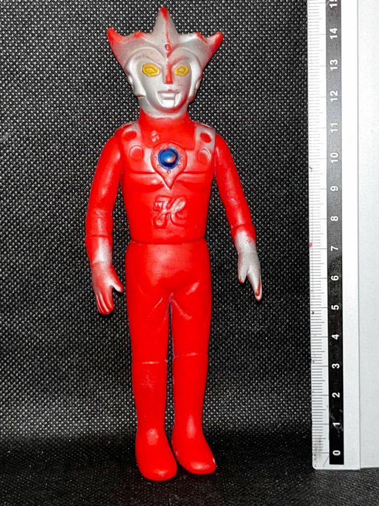 激レアすぎ！　当時物 ソフビ　ウルトラマンレオ　パチ　無版権　昭和レトロ 高さ 150mm _6