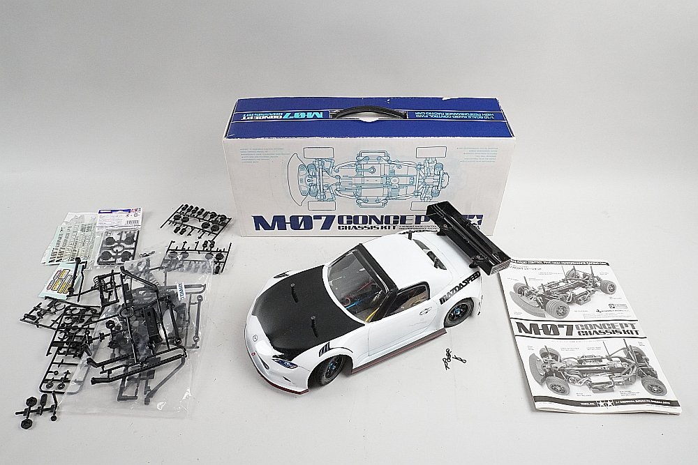 タミヤ M-07 CONCEPT タミヤ M07CONCEPT ボディー他オプション付き