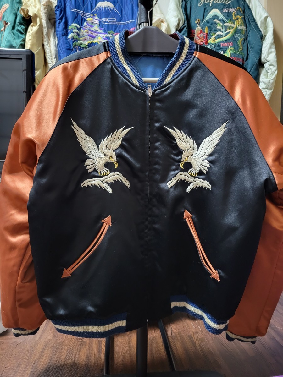 テーラー東洋 スカジャン リバーシブル Lサイズ M18469 TAILOR TOYO