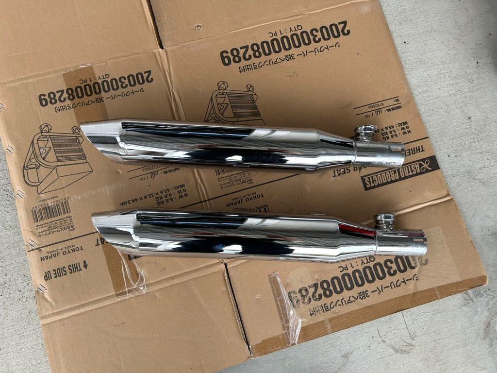 スポーツスター XL883 XL1200 北米マフラー 04〜13年式適合 パンチ