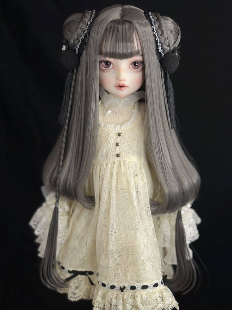 U・x・U ★USAPIウィッグ★ SD/DD/MDDドール用　1/3 サイズ　カスタム　編み込み　No.925