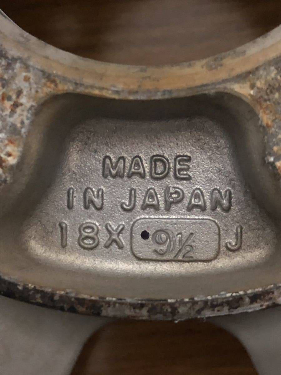 WedsSport TC105N 18インチ 9.5J +35 PCD114.3 2本 ウェッズスポーツ(5 
