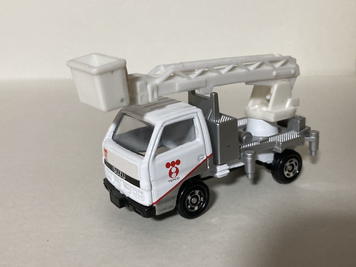 東京電力 TEPCO 高所作業車 エルフ バケット小汚れ 1/78スケール 中国