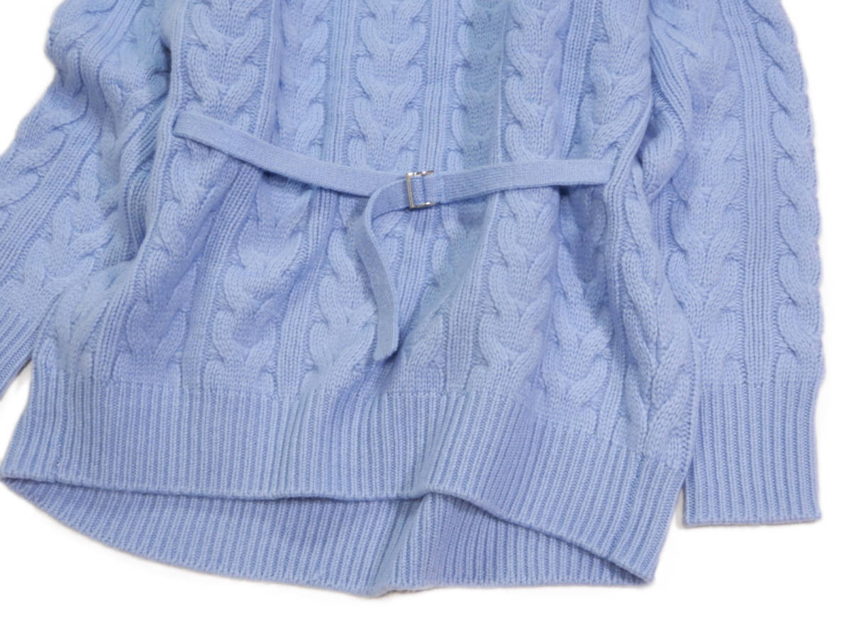 アナイ アルアバイル allureville 両Vネック ケーブルニット プルオーバー 2