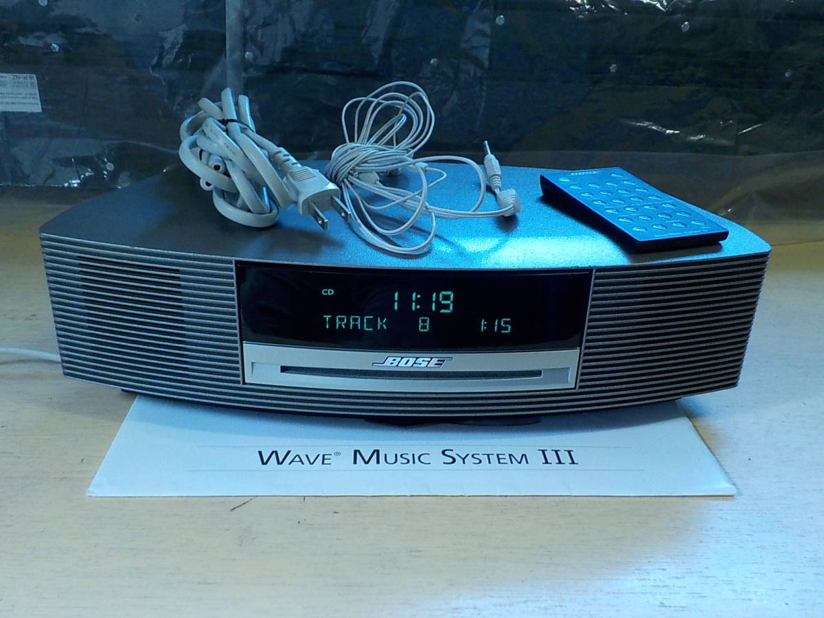 Wave BOSE system III music Music System Ⅲ ボーズ Bose 動作品 Wave 