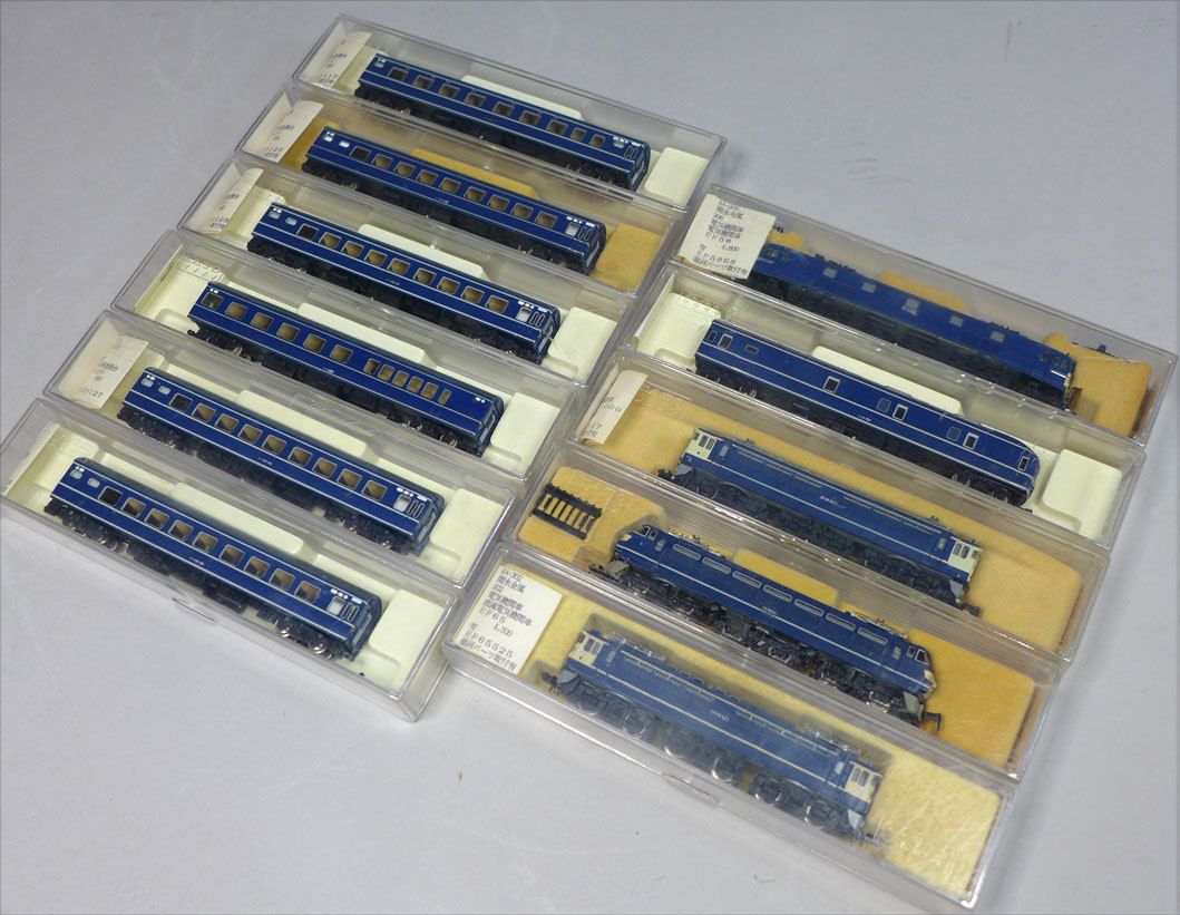 ○鉄道模型43 Nゲージ KATO.関水金属 電気機関車など11両 動力車有り