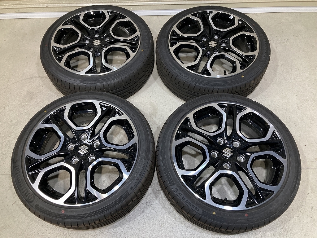新車外し スズキ ZC33S スイフトスポーツ純正ホイール1本 17