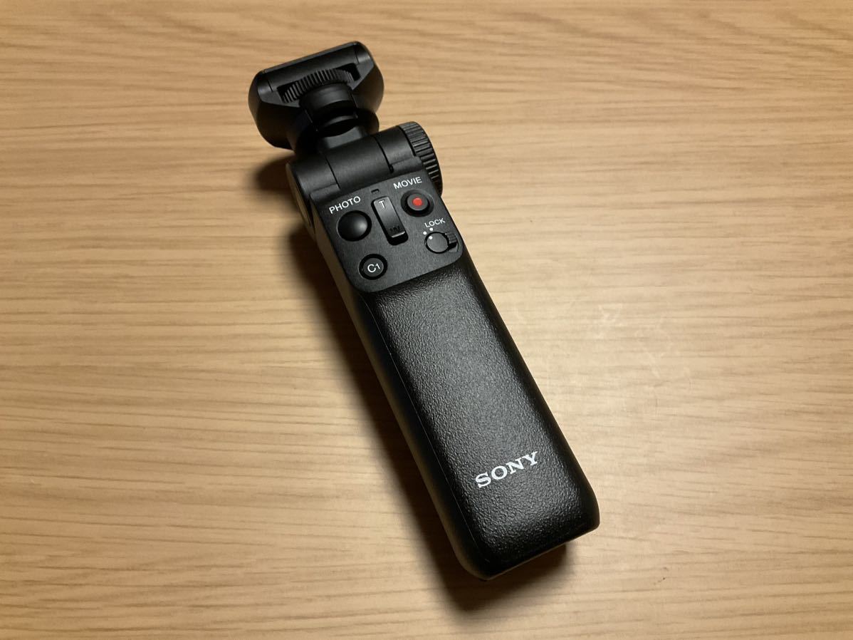SONY VLOGCAM ZV-E10 zoomレンズキットシューティンググリップGP-VPT2BT付き　中古_9