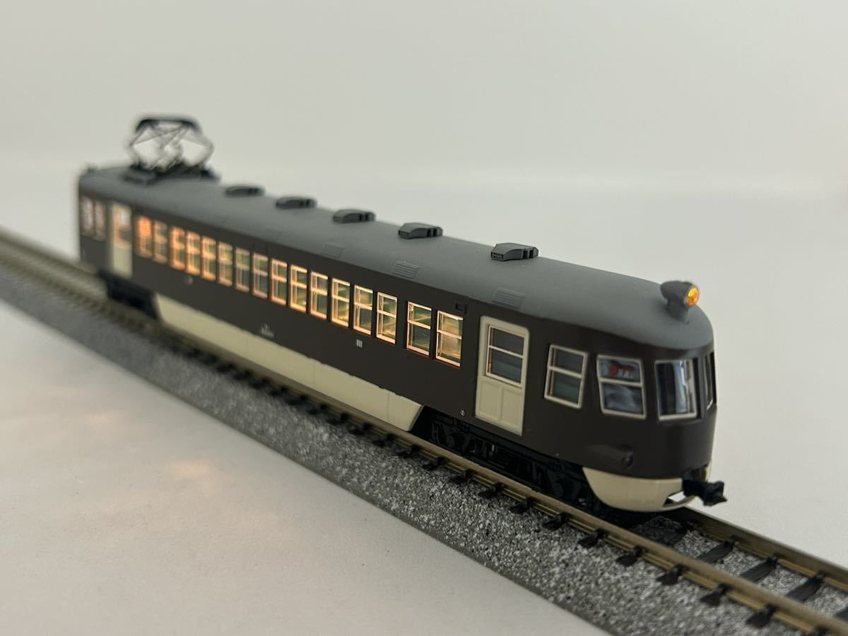 マイクロエース A-0086 国鉄モハ52系 登場時マルーン 4両セット ばらし モハ52-001(M) 動作・ライト点灯確認　室内灯入