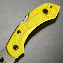 スパイダルコ 折りたたみナイフ H-2 ドラゴンフライ2 波刃 C28YL2 Spyderco Dragonfly2 イエロー