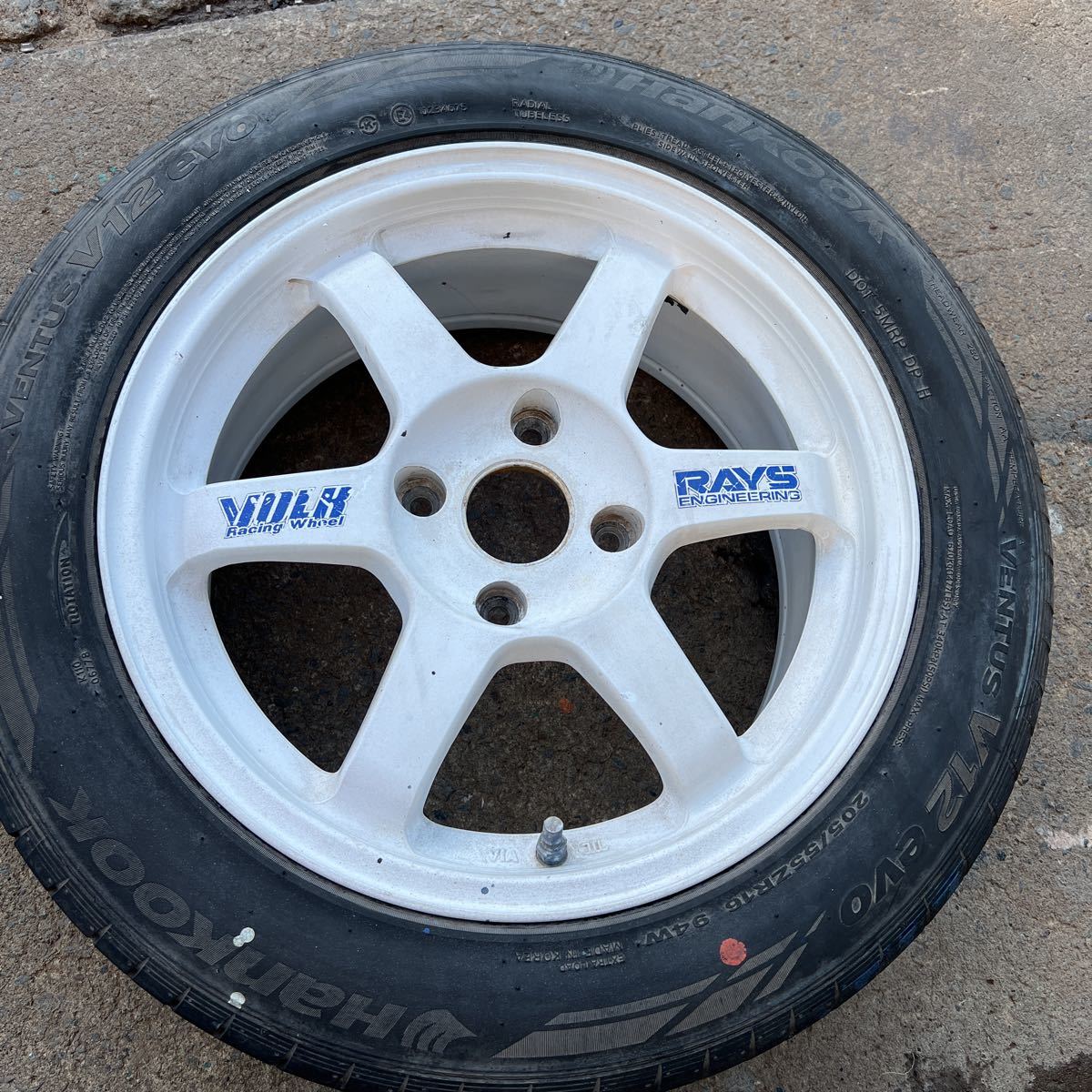 レイズ　ボルクレーシング　TE37 1本のみ　　16インチ　7J 4H pcd 114.3 S30Z ハコスカ　ケンメリ
