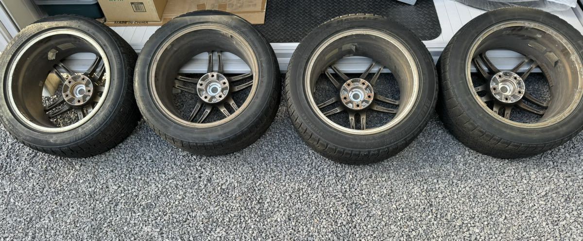4本セット！希少 YOKOHAMAホイール AVS MODEL 5 モデル5 17インチ