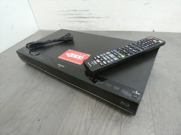500GB☆14年☆シャープ/SHARP/AQUOS☆HDD/BDレコーダー☆BD-S560☆リモコン付☆3D対応機 管SA3061