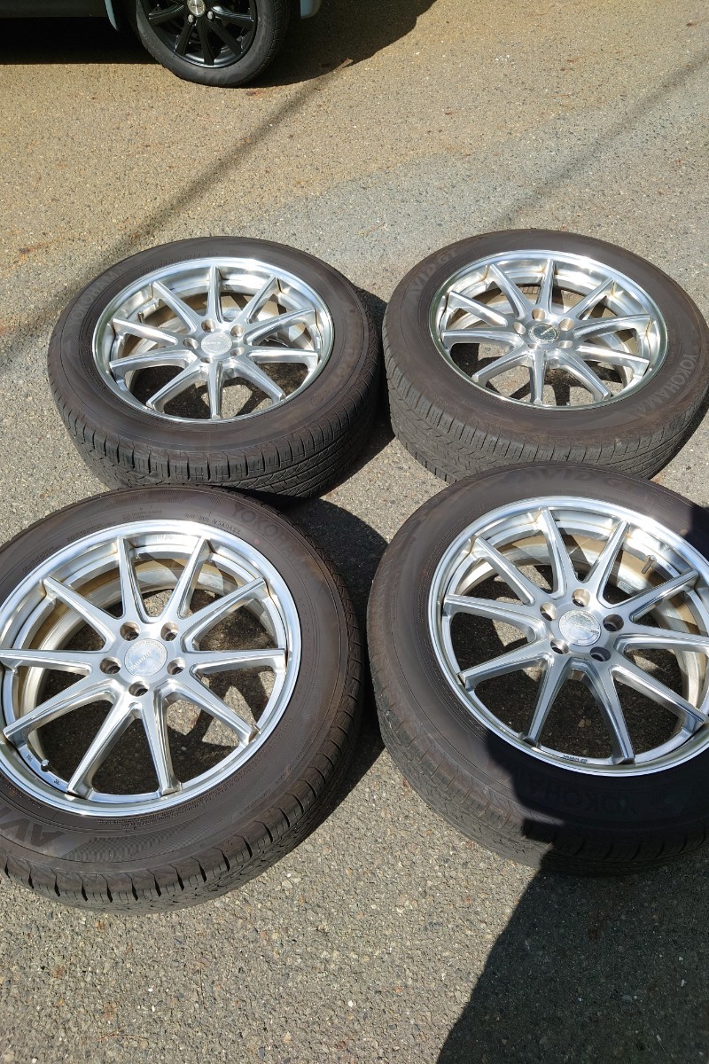 WORK グノーシスCV201 19インチ 235/55R19 ヨコハマAVID GTバリ溝 2023 