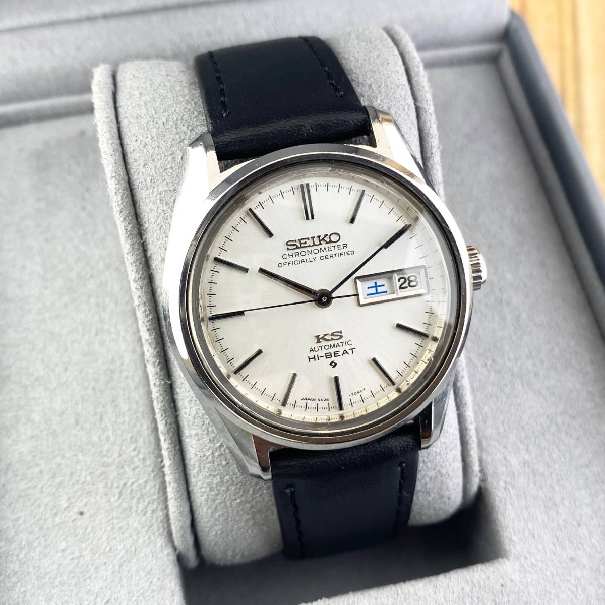 キングセイコー 5626-7040 メンズ　自動巻き クロノメーター JA-2409| 56KS キングセイコー クロノメーター ハイビート 5626-7040