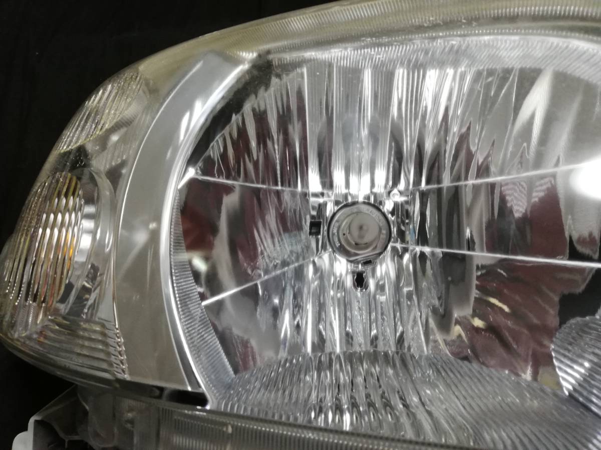 3427　L375S/L385S　タント　ダイハツ　ハロゲンヘッドライト左右セット　黄ばみ除去済み　KOITO 100-51945　レベライザー有　巣割れ有 タント L385S ヘッドライト DAIHATSU l375s(ヘッドライト)の ヘッドライトの
