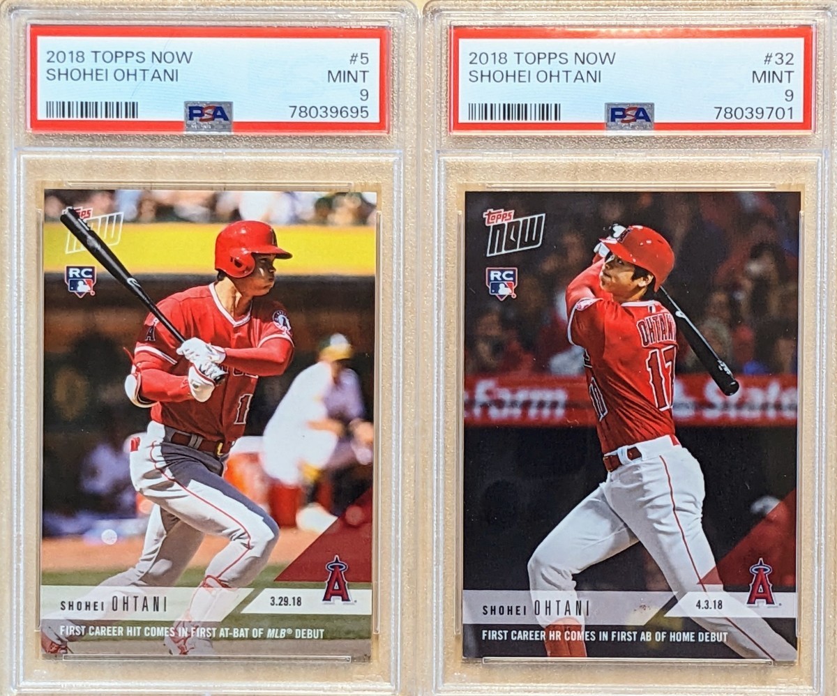 Topps 大谷翔平 0 NOW Now Ohtani Shohei MLB PSA10 GEM RC MINT 大谷 