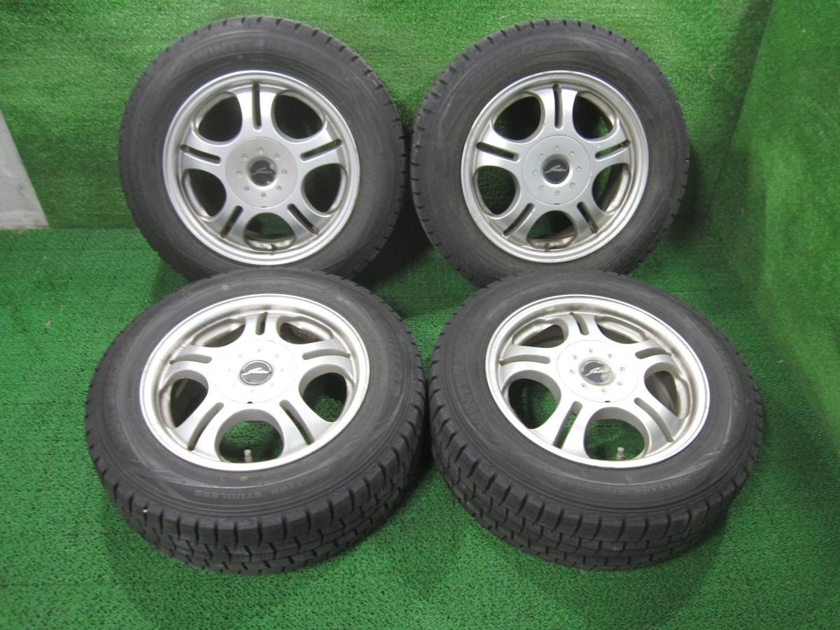 コンパクトカーに!! ウェッズ ジョーカー 4/5穴マルチ PCD114.3 タイヤ付 195/65R15 2016 売切!!
