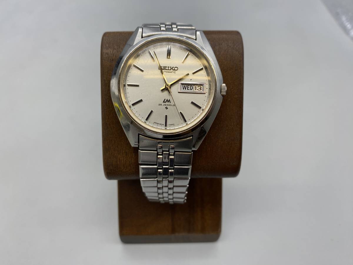 C-38】稼働品 SEIKO セイコー 手巻き腕時計 5606-7190 LM 