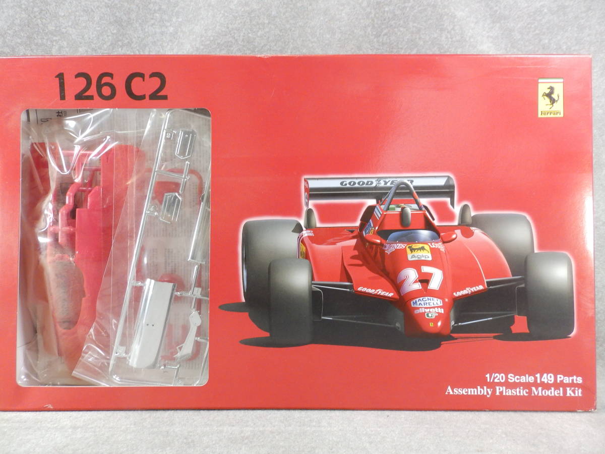 フジミ 1/20 フェラーリ 126の4セット フジミ 1\u204420 1⁄20 キット 