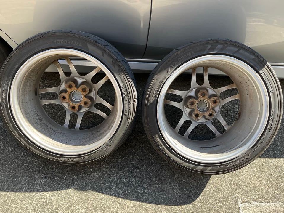 BCNR33 純正ホイール 2本 JZX100 チェイサー 着払い 日産(純正) の